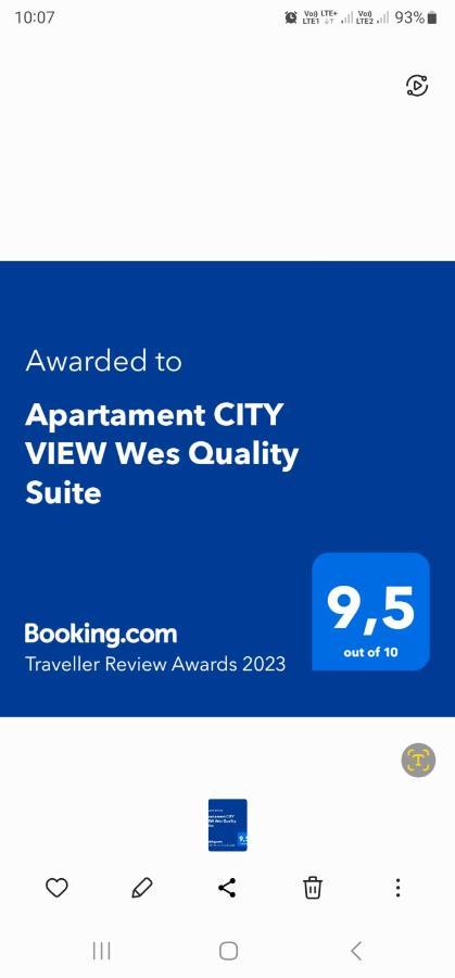 Apartament City View Wes Quality Suite Познан Екстериор снимка